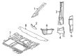Ram ProMaster City Door Moldings Diagram - 5VQ69JXWAA