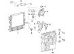 Chrysler Voyager Water Pump Diagram - 68311109AC