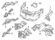 Jeep Grand Cherokee L Exhaust Heat Shield Diagram - 68381522AD