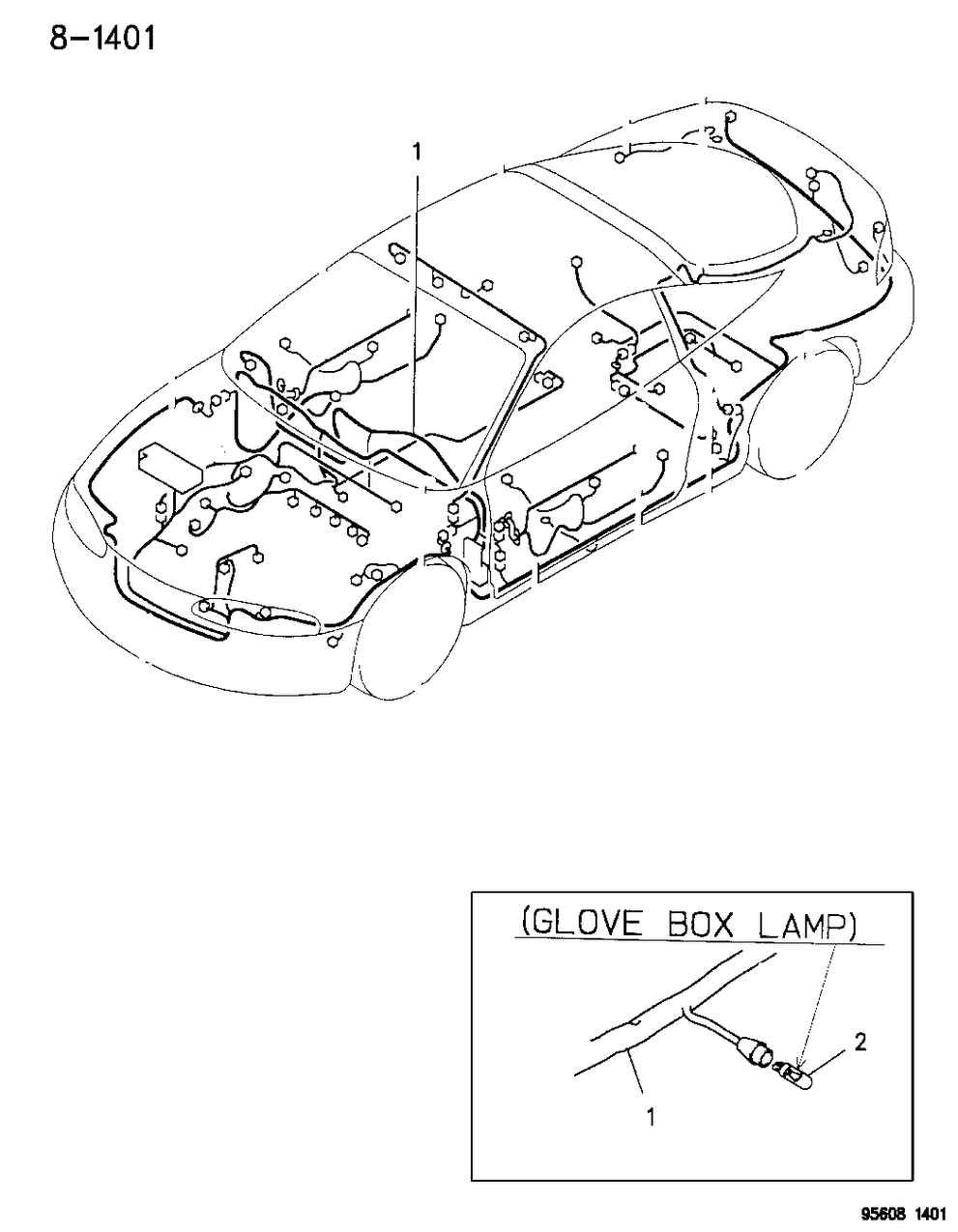 Mopar MR225869 Wiring, Instrument. Panel, H Series, Loaded