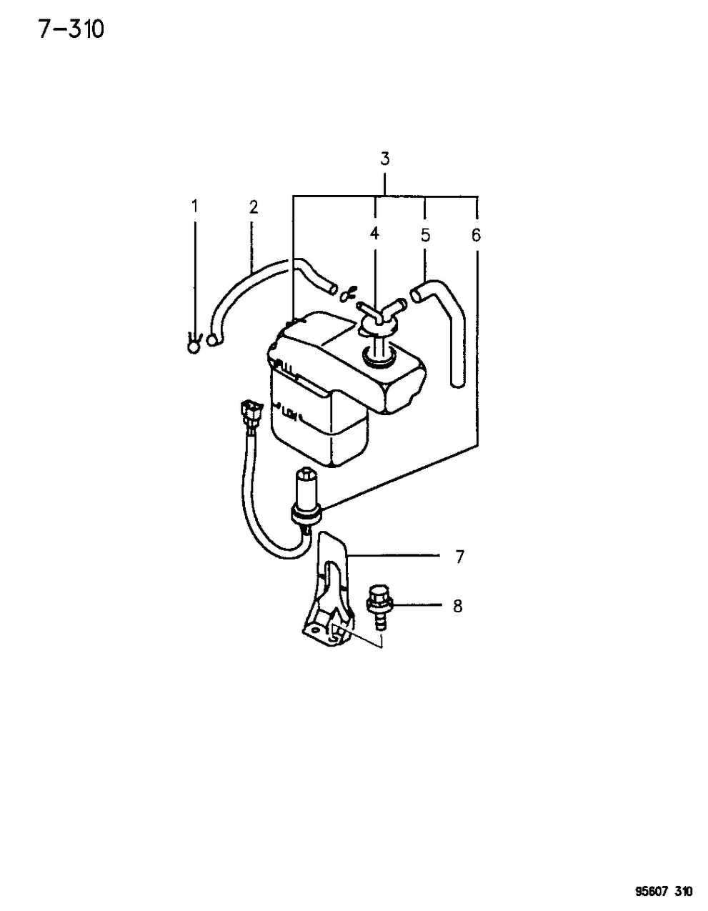 Mopar MB906496 Level Sensor