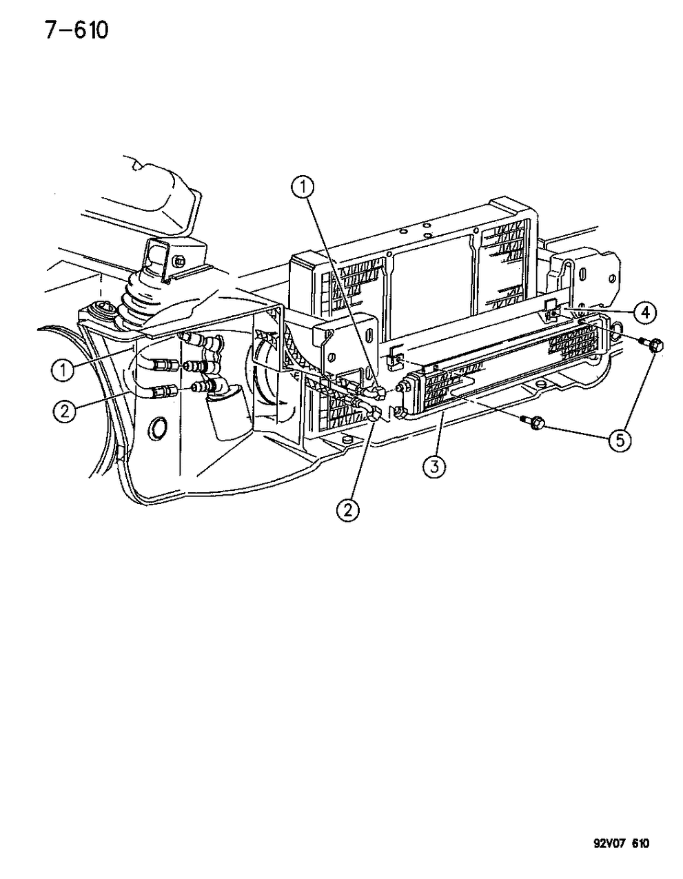 Mopar 4709496 Oil Cooler Hose