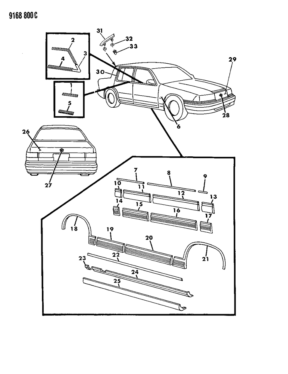 Mopar 4398689 Nameplate