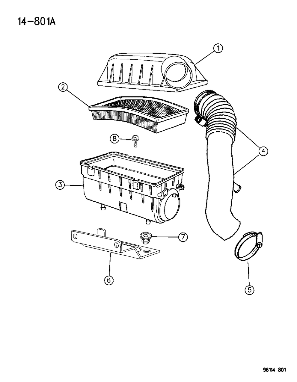 Mopar 4669419 Upper Cover