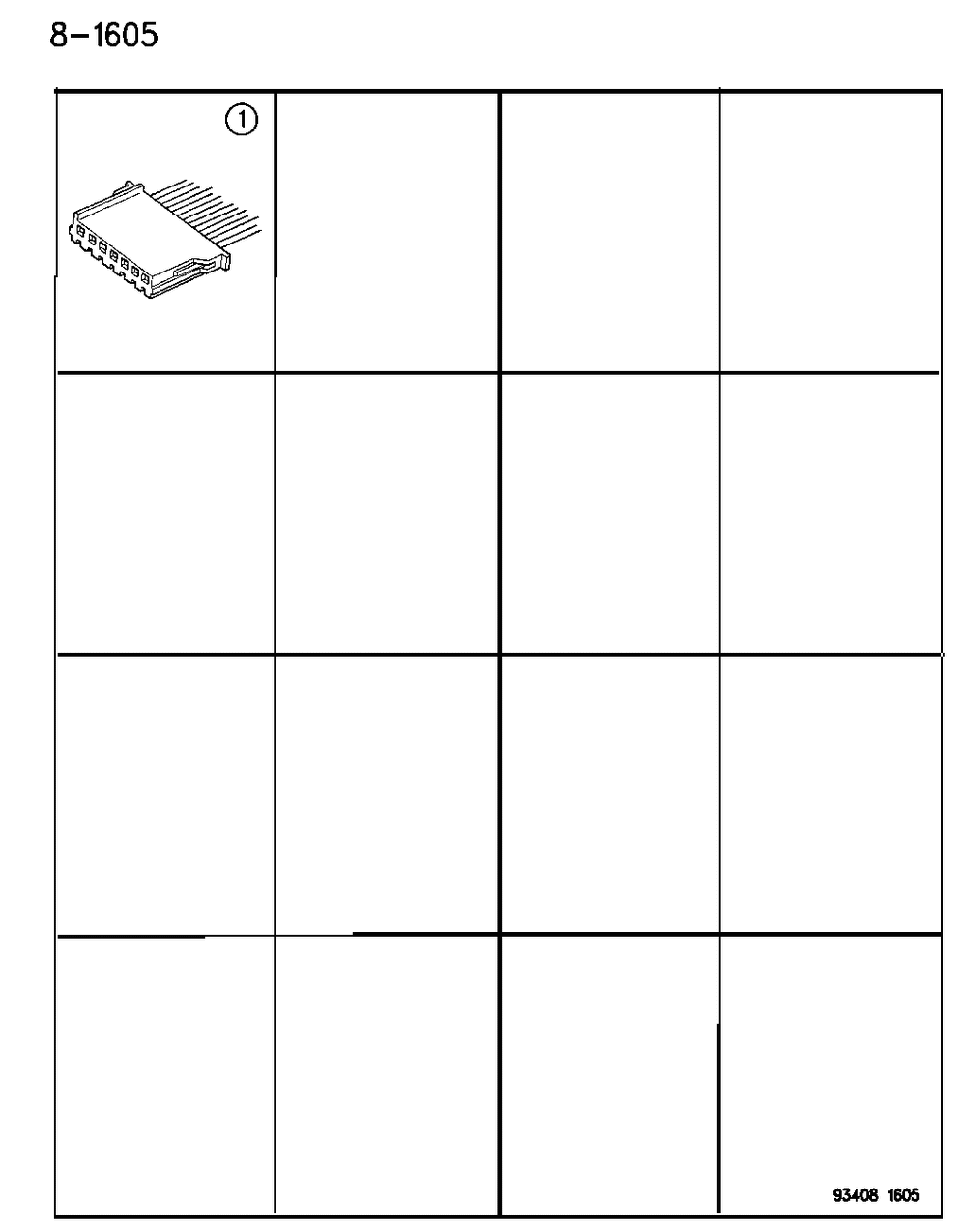Mopar 4796566 Wiring Package, Radio Noise Suppression Repair, 3.3 Engine