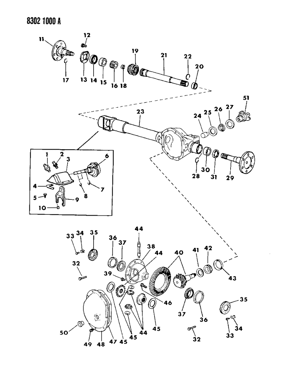 Mopar 4338649 Bearing, Output Shaft Pilot