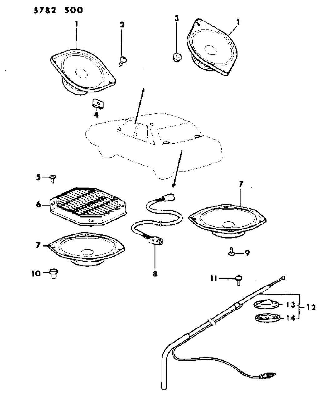 Mopar MF455019 Screw, Tapping