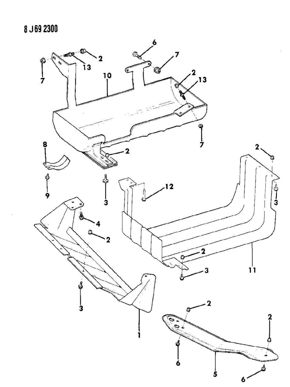 Mopar 52002810 Skid Plate