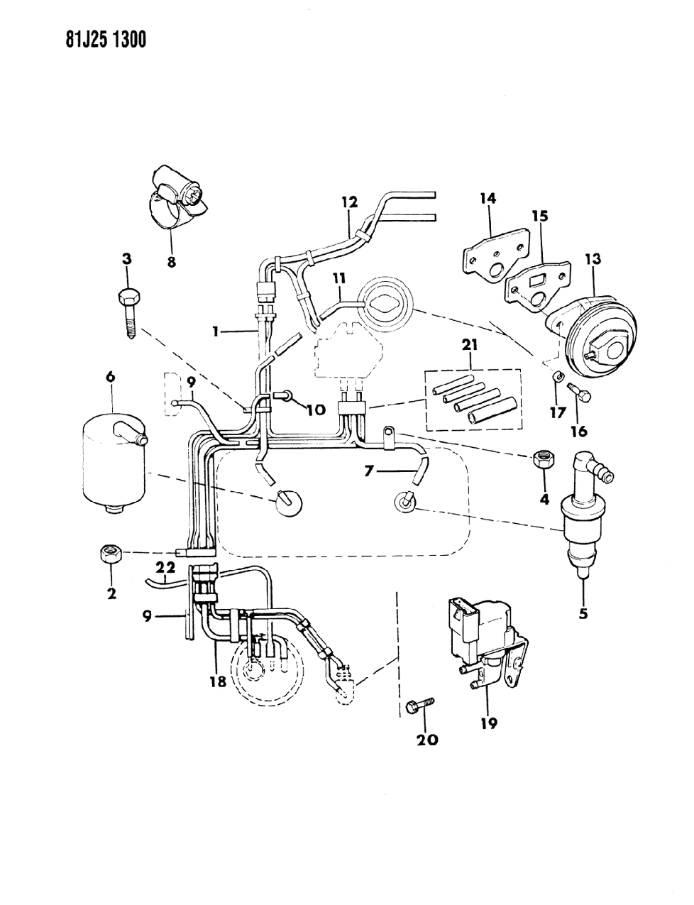Mopar J8132309 Valve, PCV