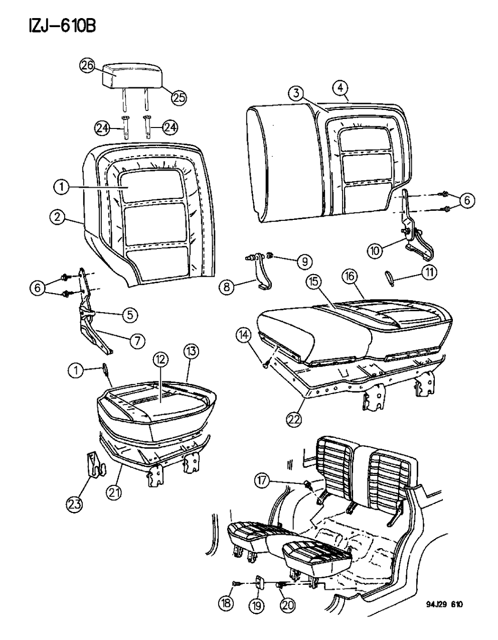 Mopar 4773140 Latch