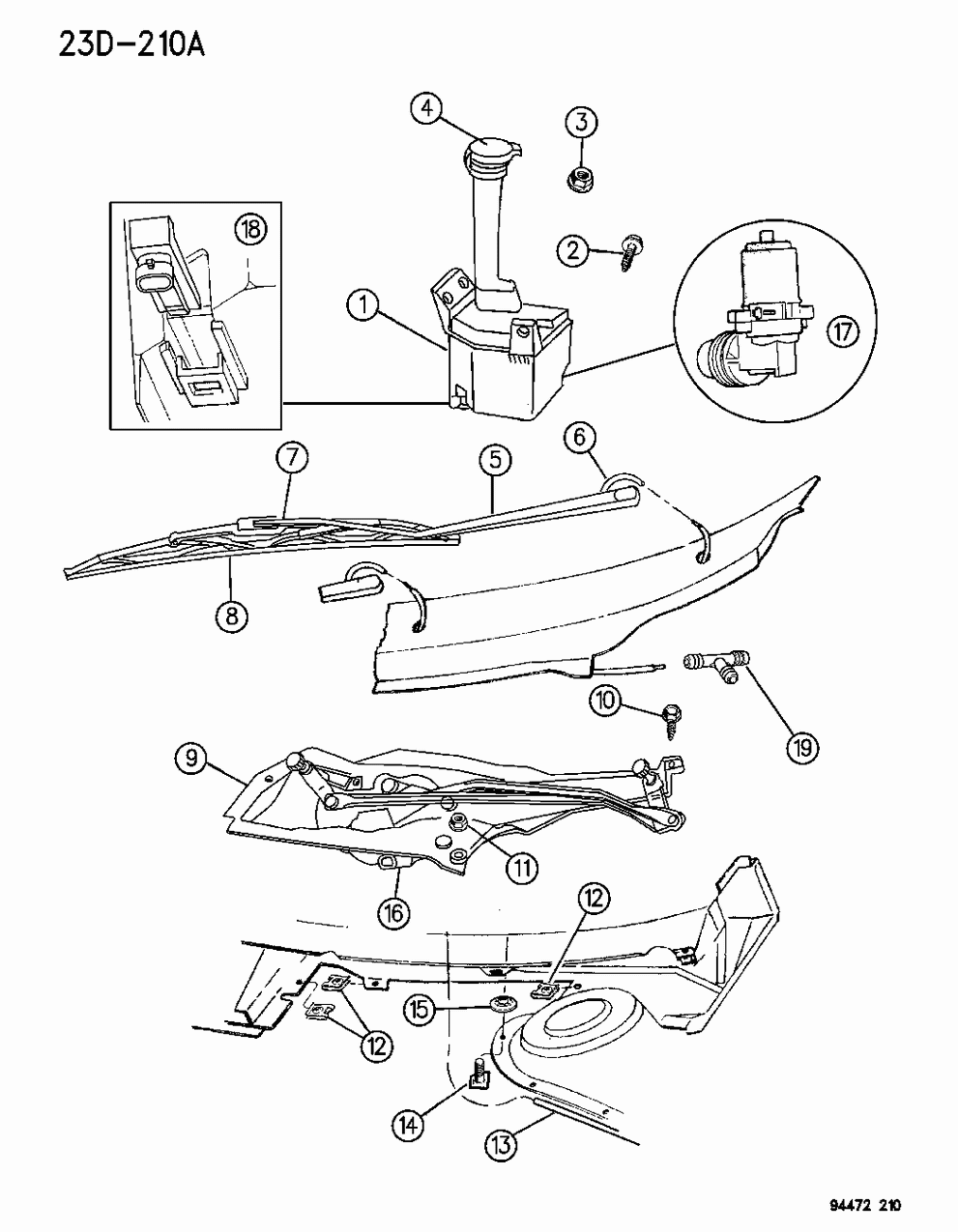 Mopar 4798863 Nozzle