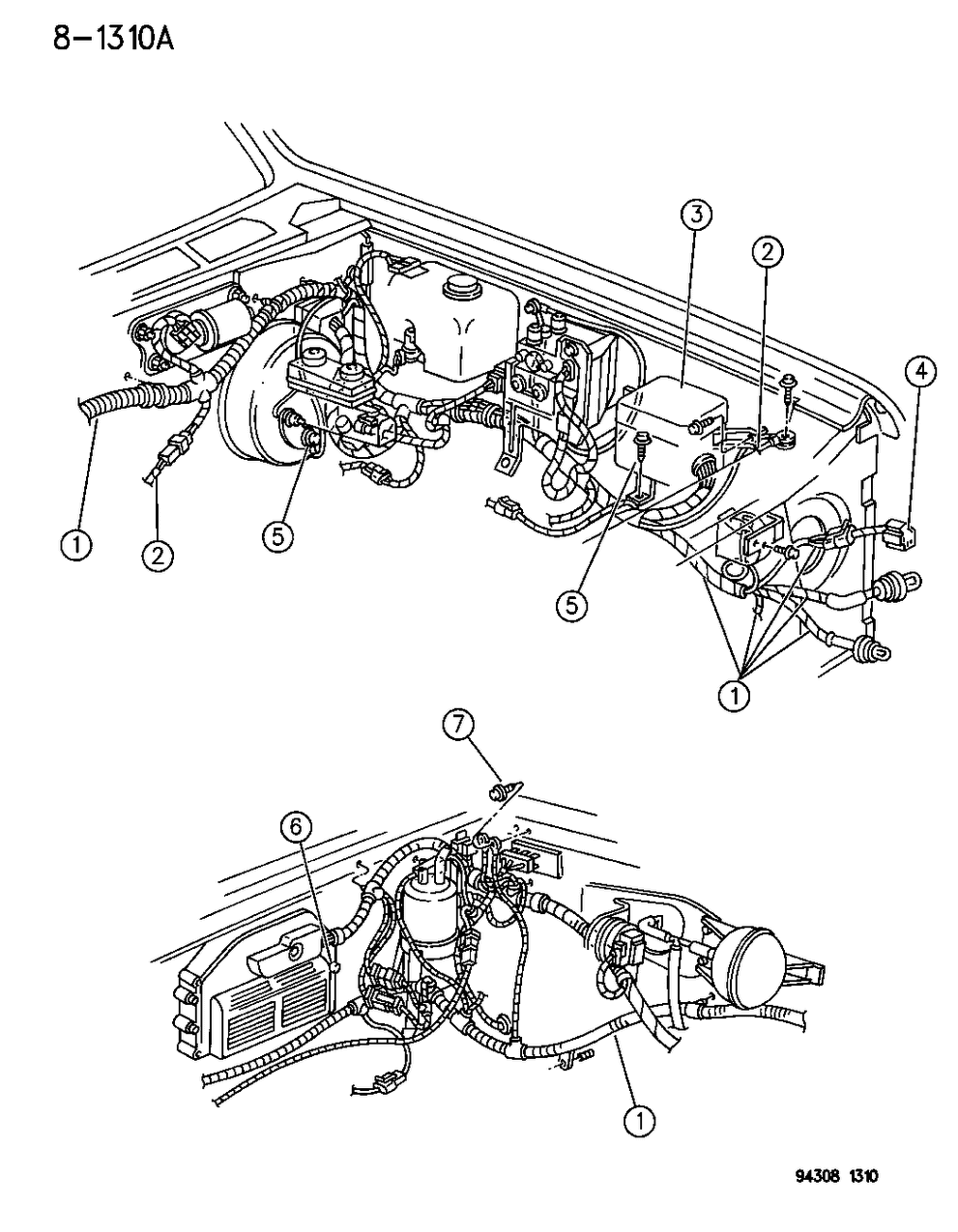 Mopar 4481478 Holder, Iso Relay, Rear