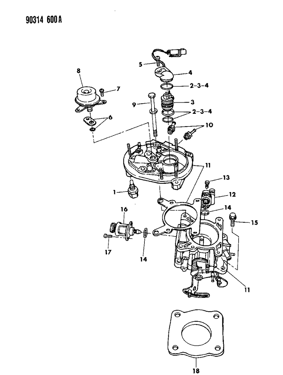 Mopar 4740202 Body, Throttle