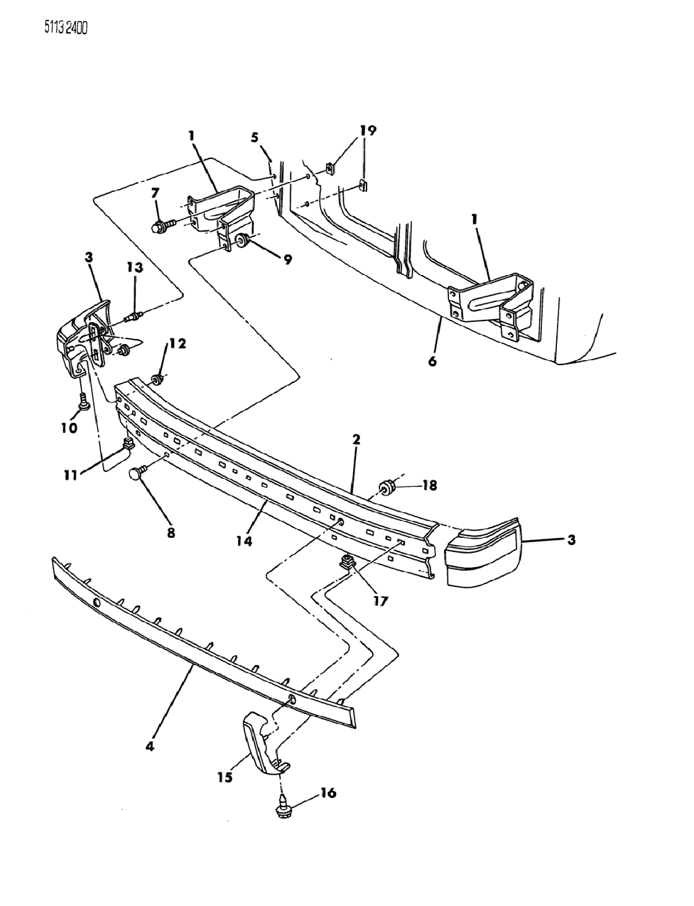 Mopar 4270328 License Bracket