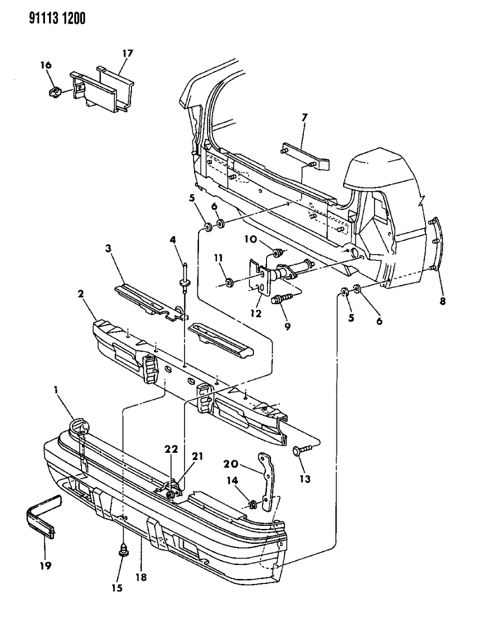 Mopar AX92KRB Lamp Or Cover Assembly, Rear Nerf Extension