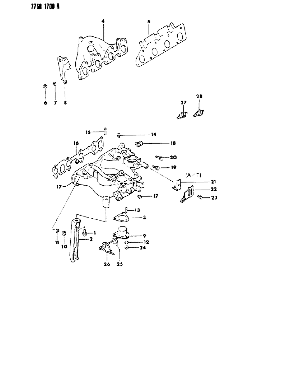 Mopar MD092806 Nut, Exhaust Manifold To Cylinder