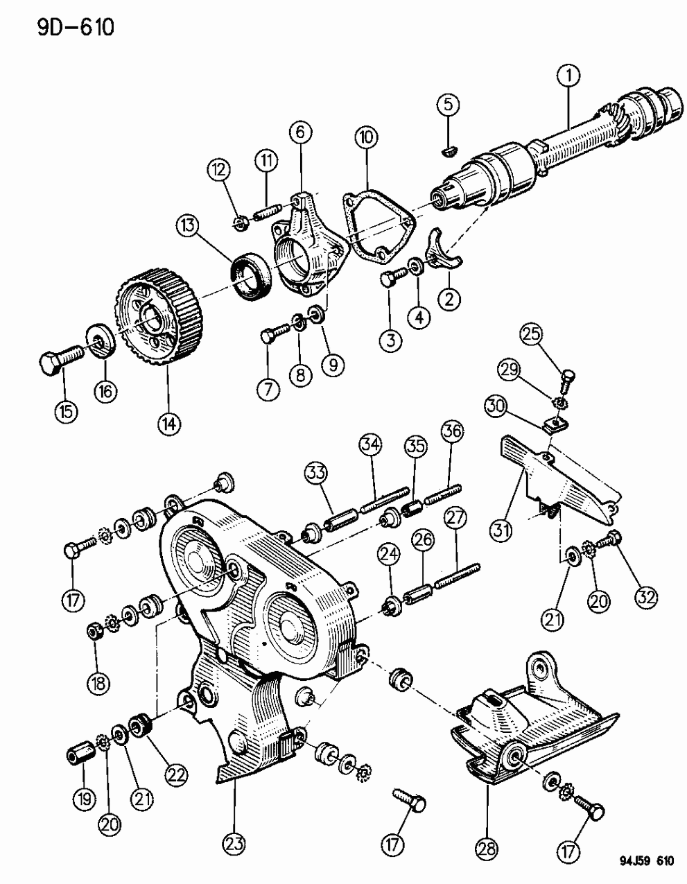 Mopar J0719273 Camshaft Seal