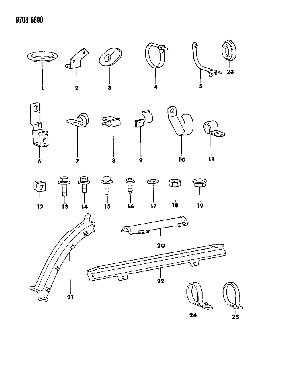 Mopar MS470059 Clip , (80) A Transmission