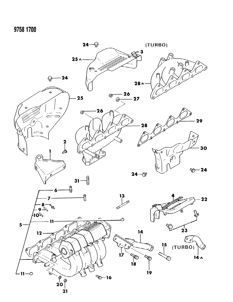 Mopar MD092806 Nut, Exhaust Manifold To Cylinder