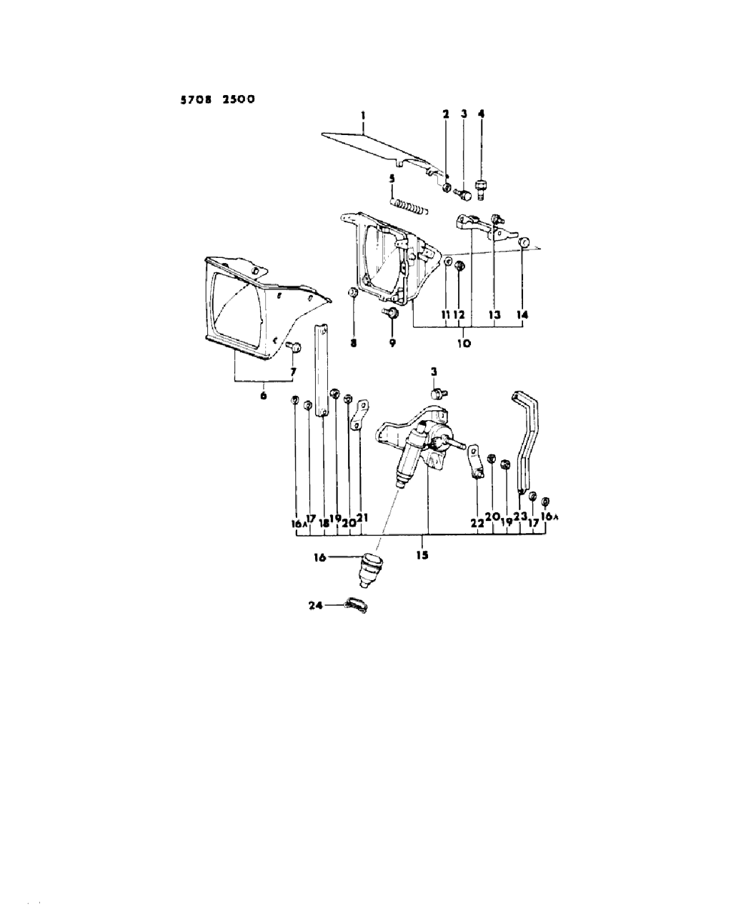 Mopar MF450003 Nut, Self Locking