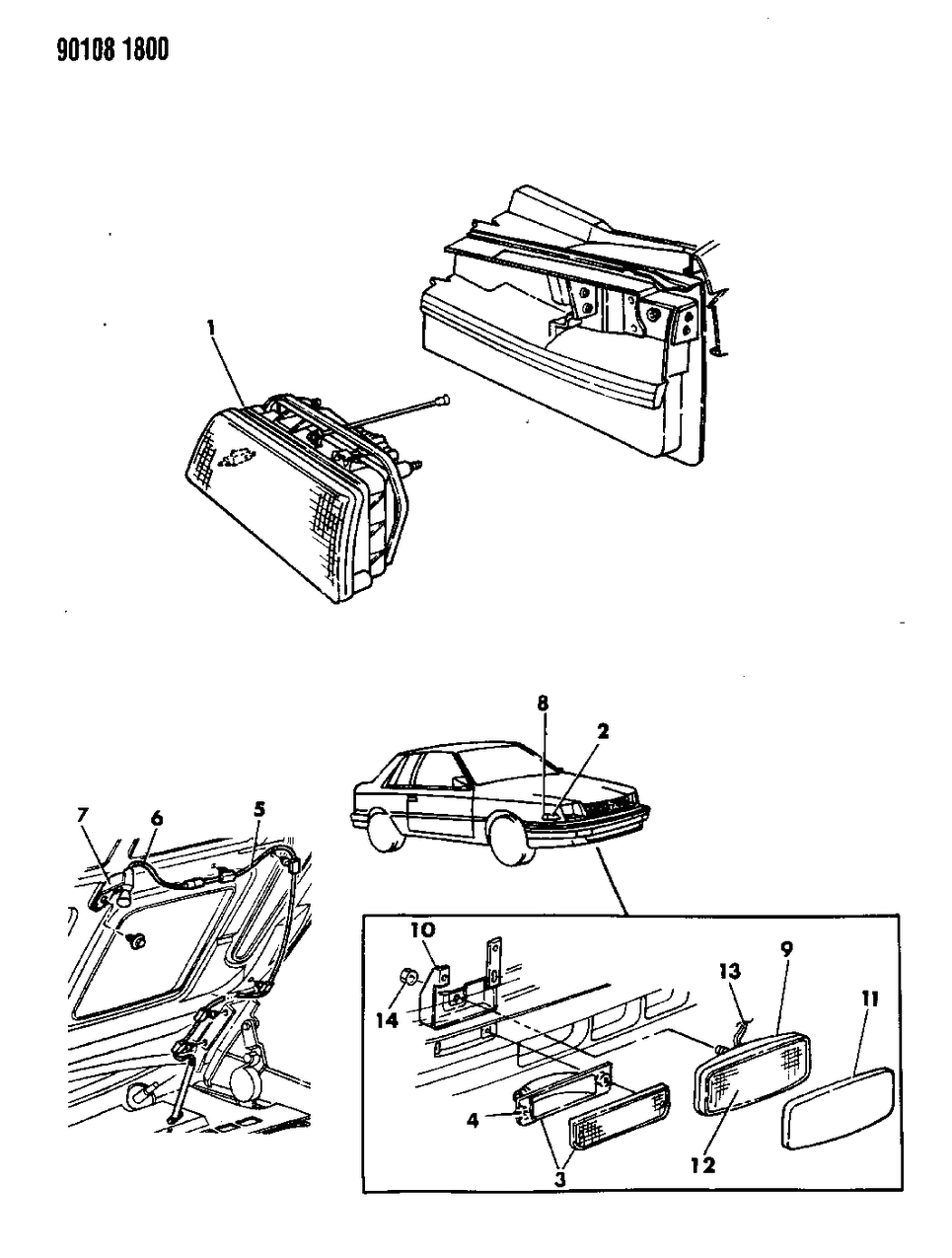Mopar 5263607 Fog Lamp Assembly