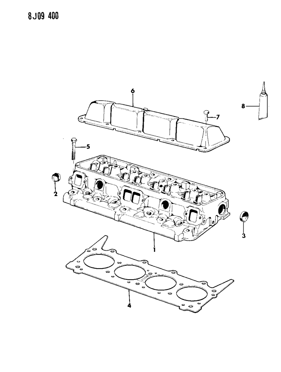 Mopar J3227352 Head Gasket