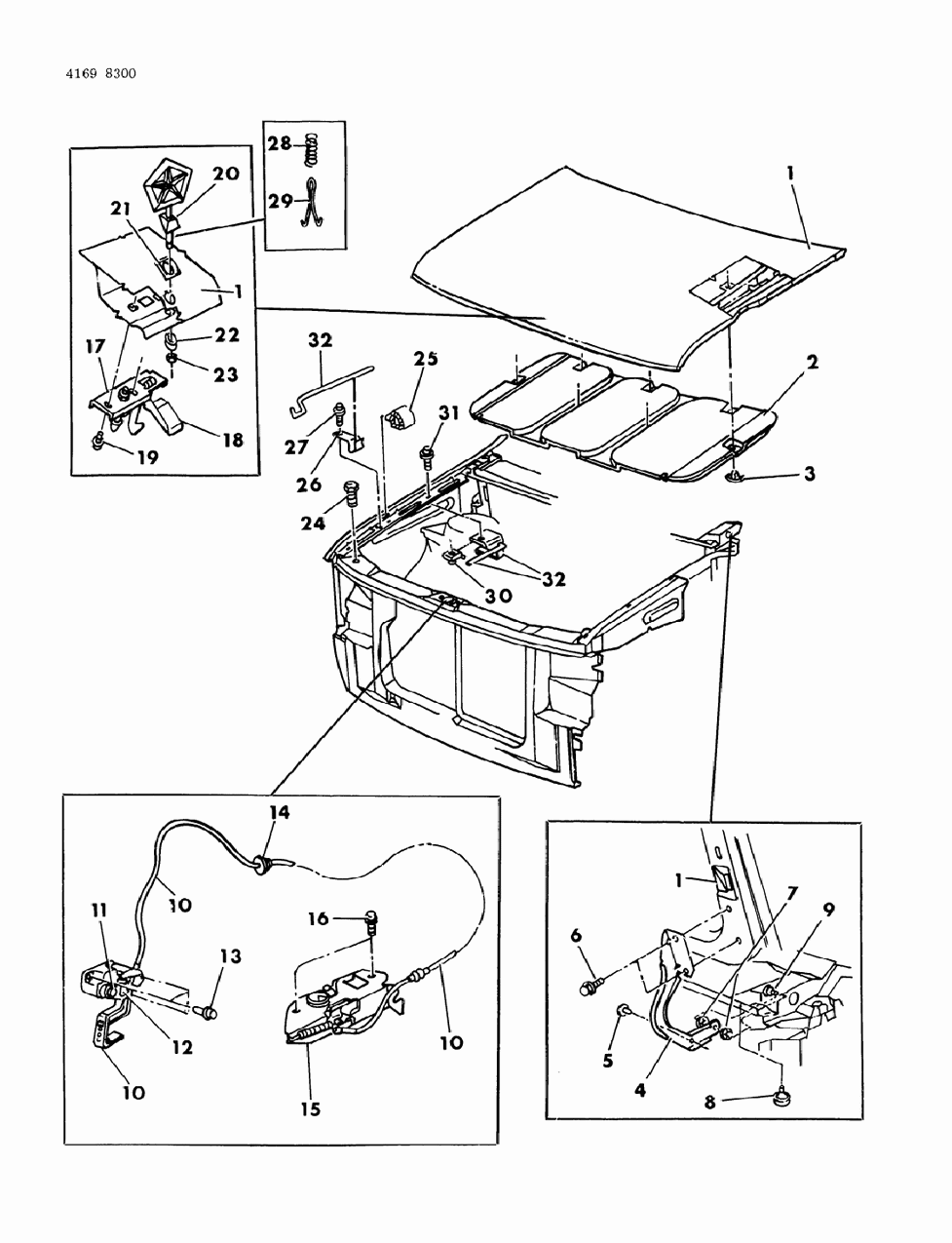 Mopar 4270039 Release Cable