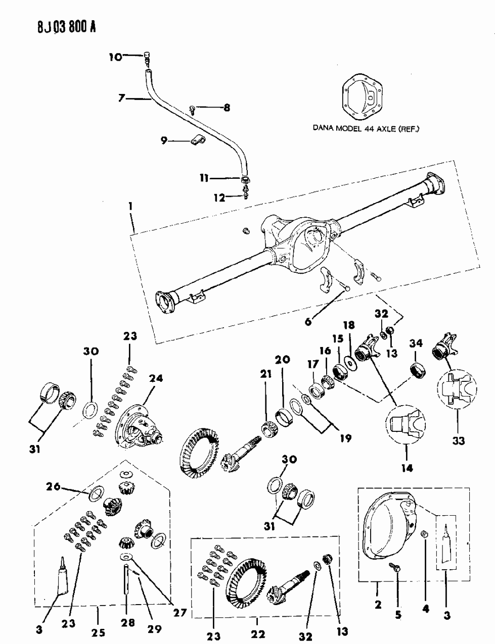 Mopar J0998092 Seal, Pinion W/Slinger