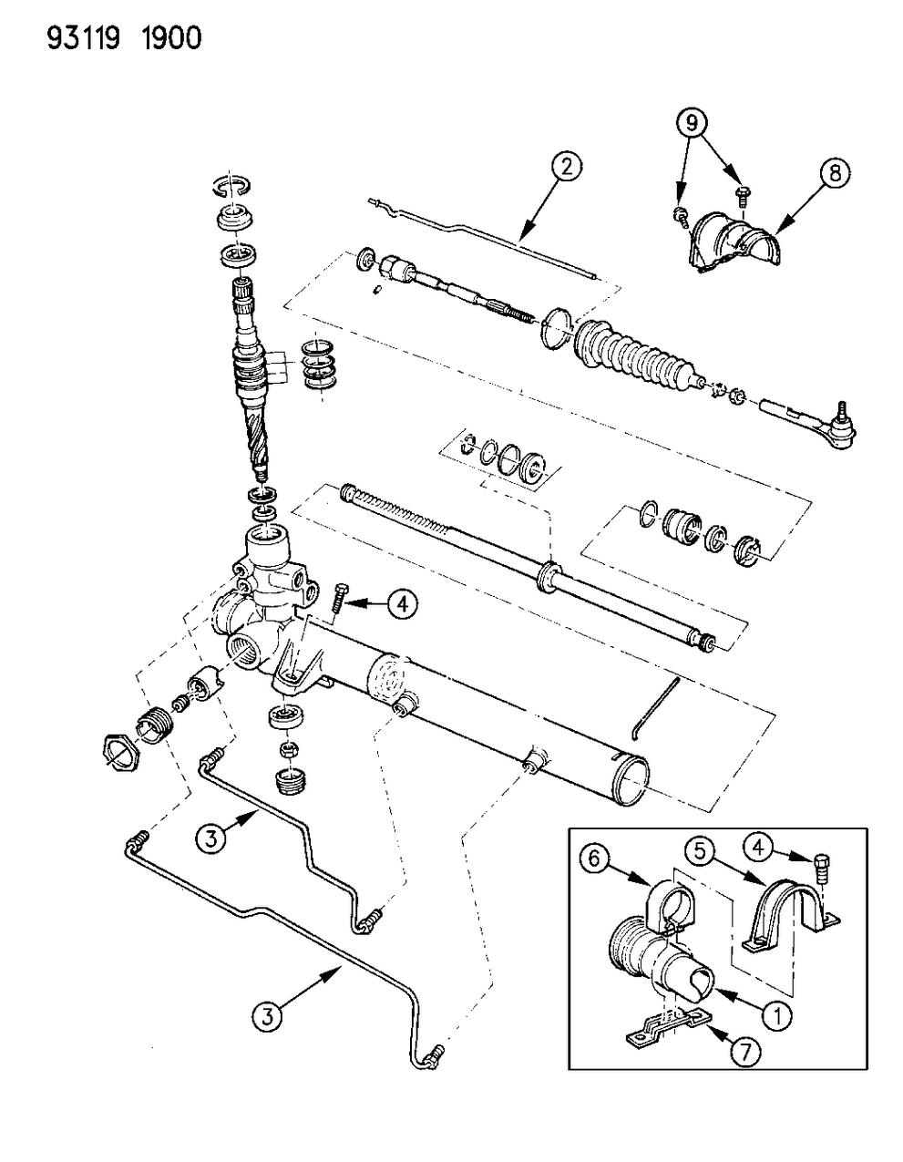 Mopar R0400228 Steering Gear