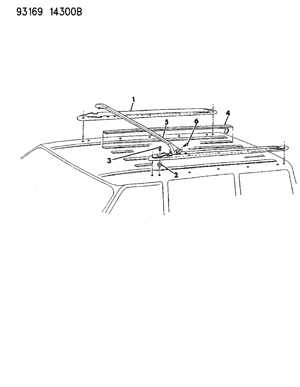 Mopar 5261762 Side Rail, Passenger Side