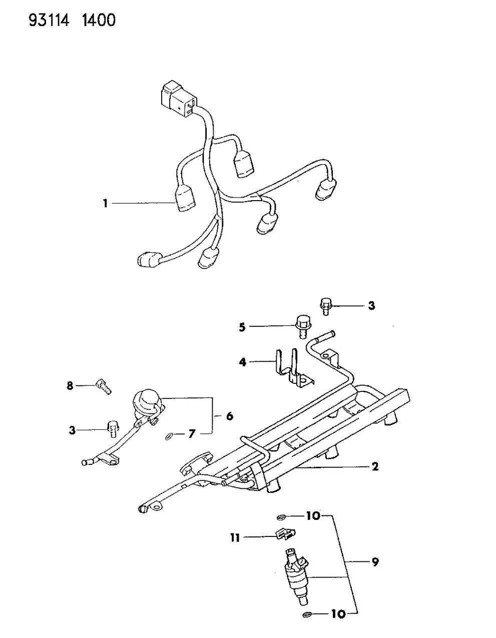 Mopar MD178987 Fuel Pressure Regulator