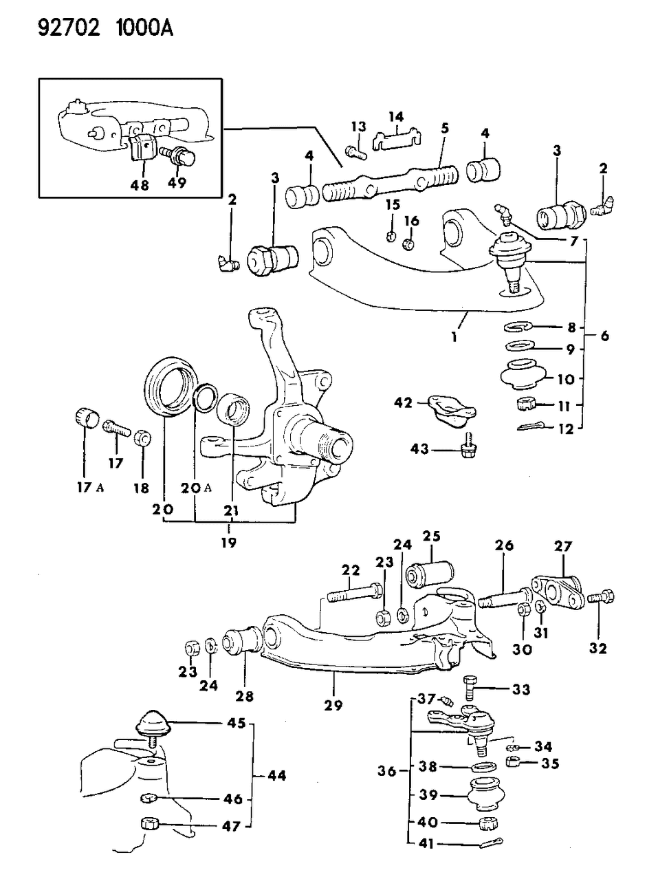 Mopar MB192290 Bolt, Stopper , (Power Ram)