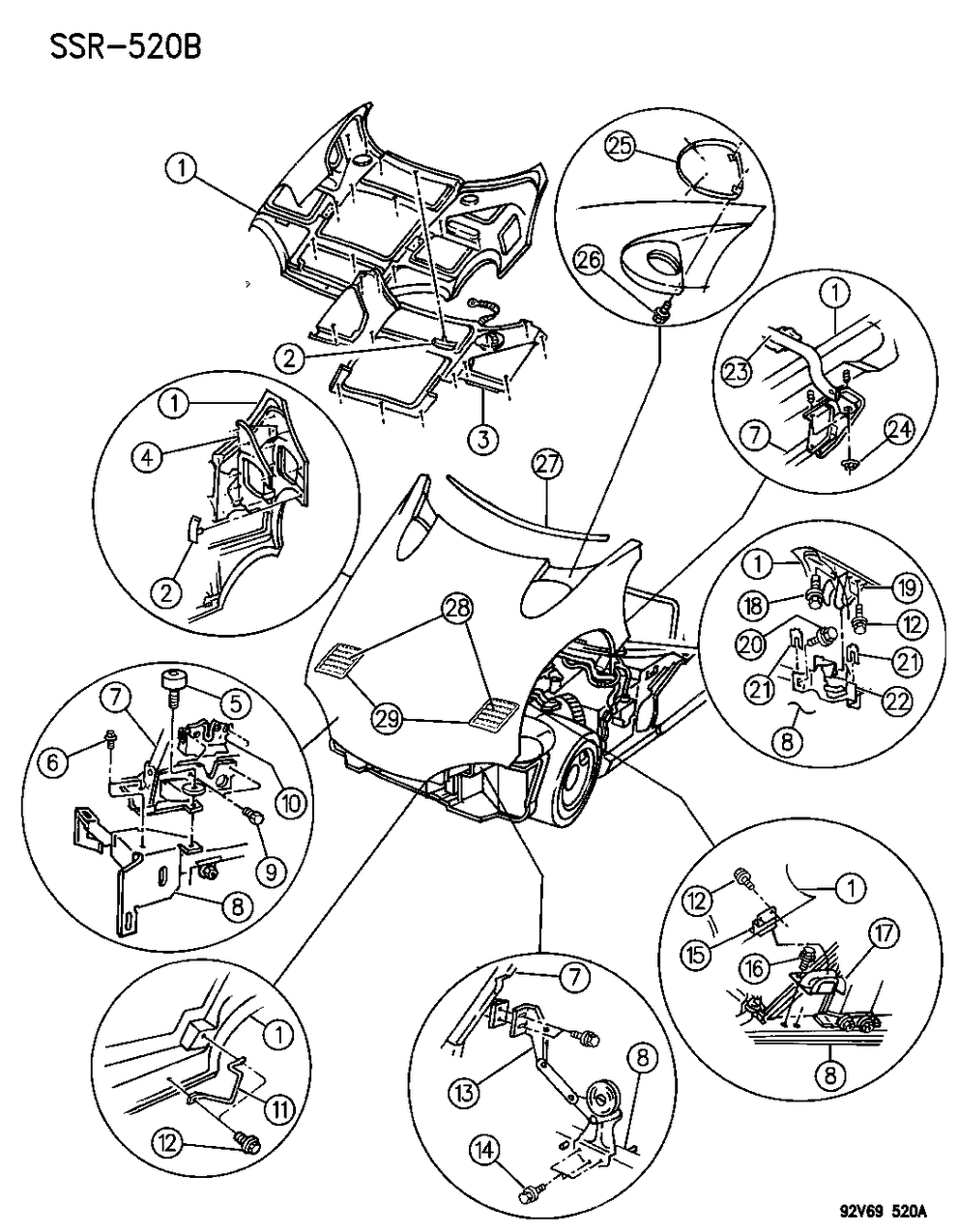 Mopar 4709460 Heat Shield