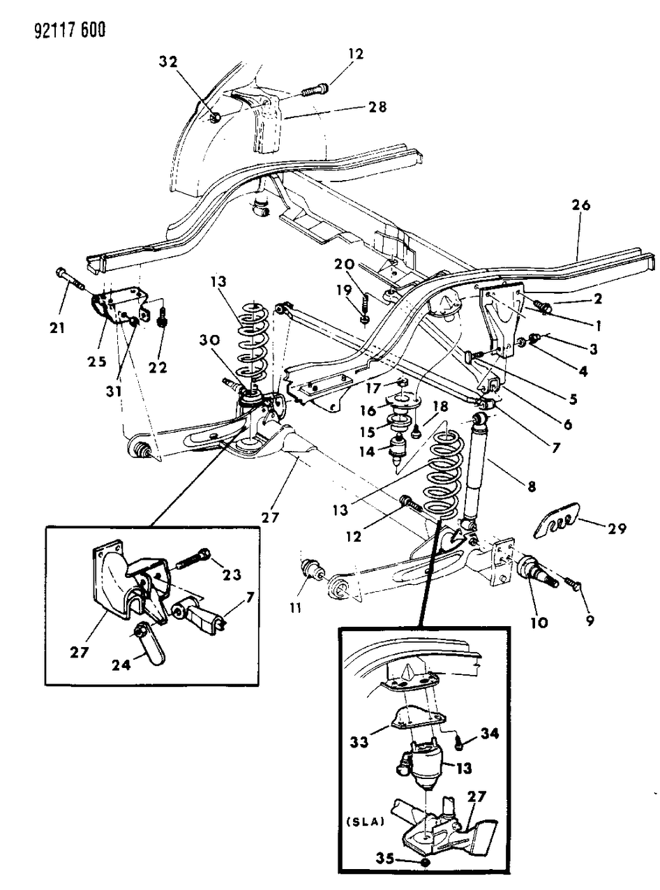 Mopar 4626026 Control Arm Bushing