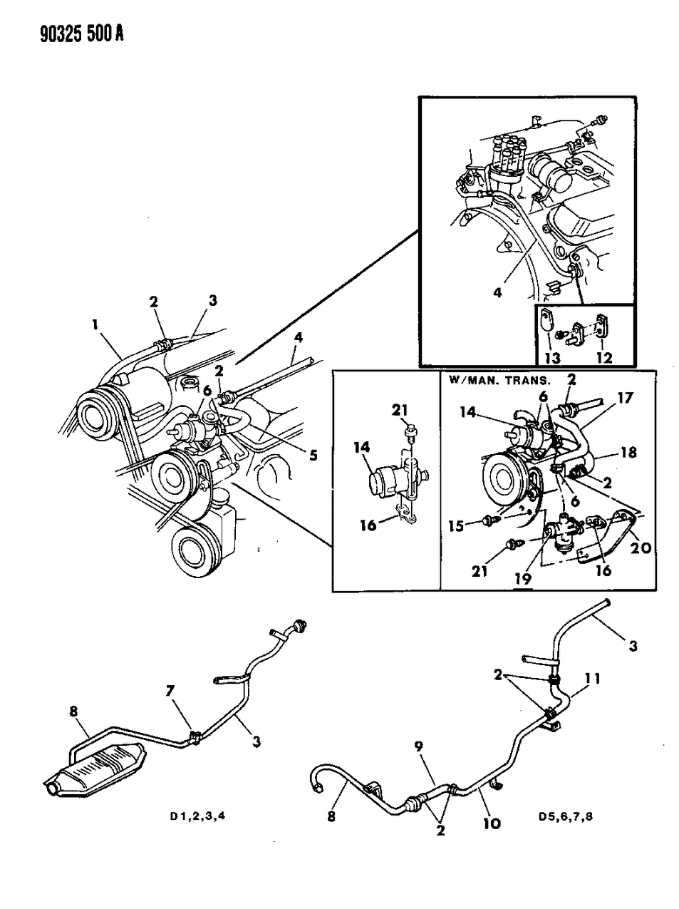 Mopar 53010000 Tube Gasket