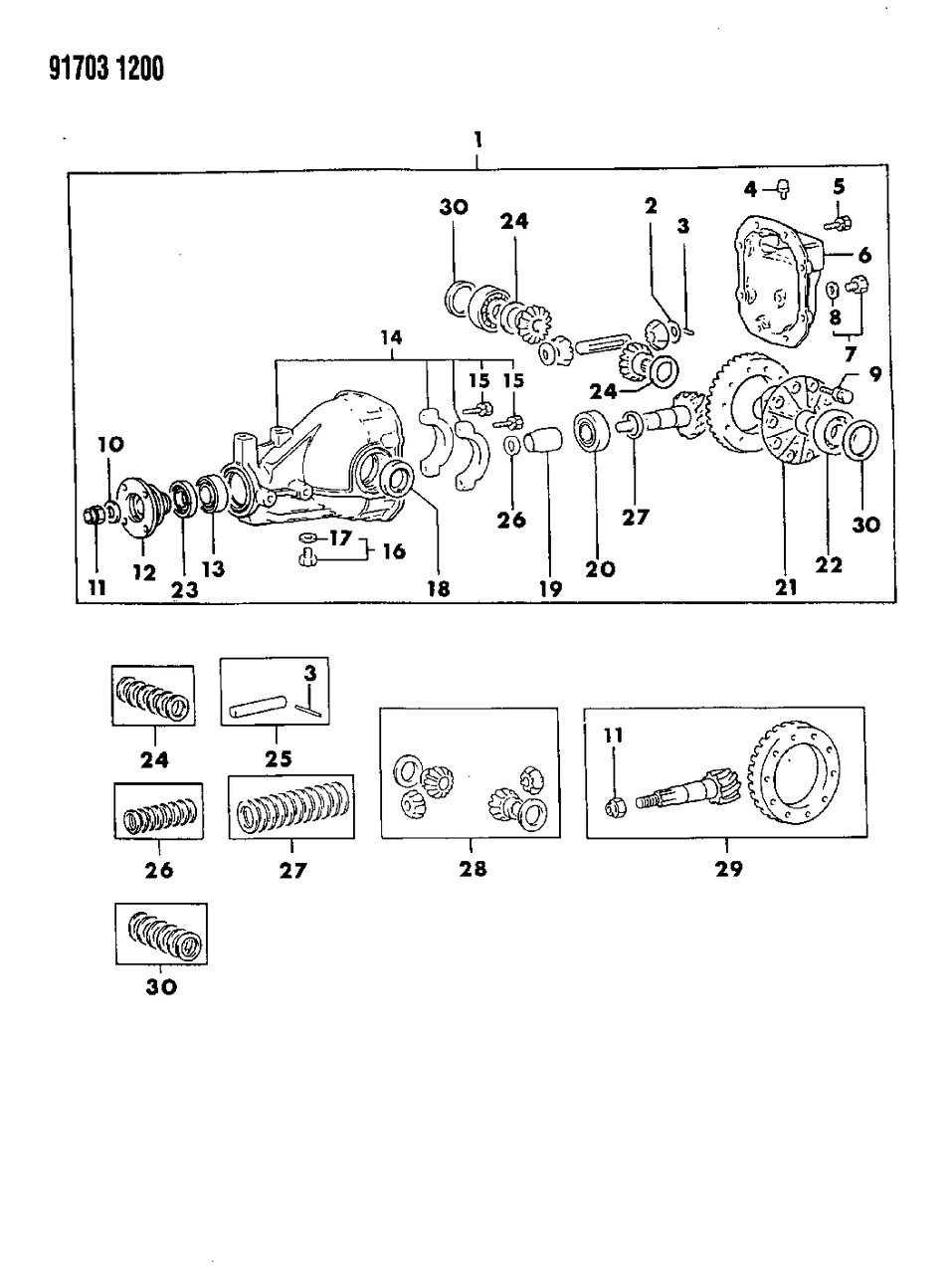 Mopar MS240915 Bolt, Rear Differential (10 X 50)