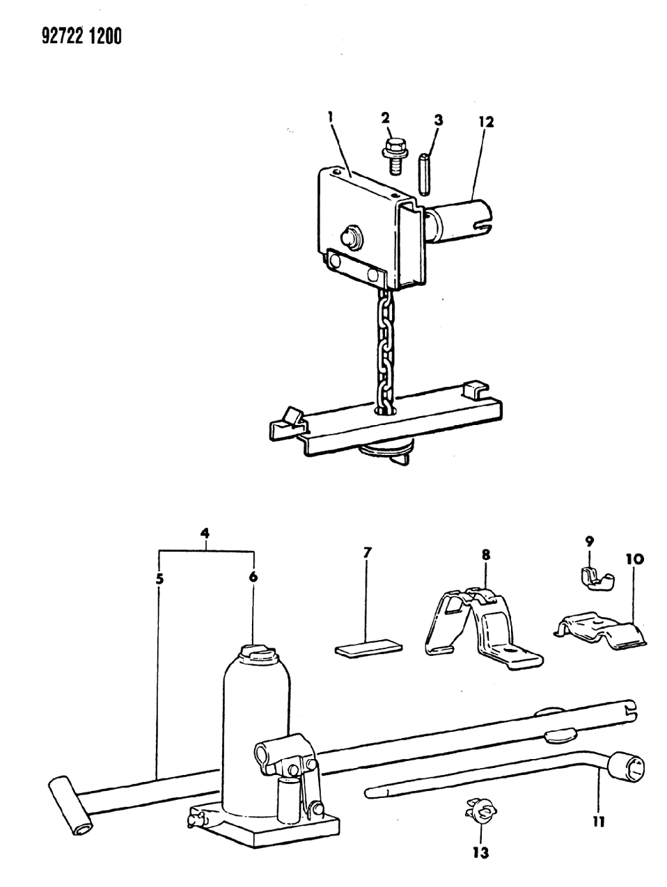Mopar MB621110 Holder