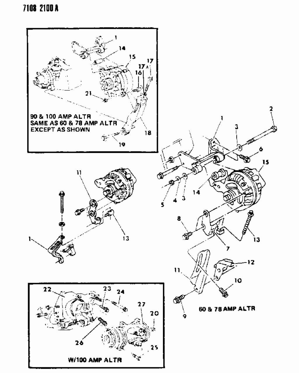 Mopar 6100878 Washer, Alternator Adjust