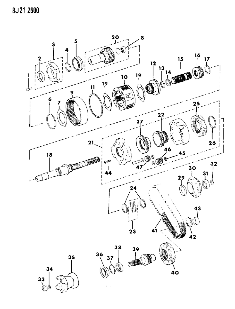 Mopar 83504575 Chain Transfer Case