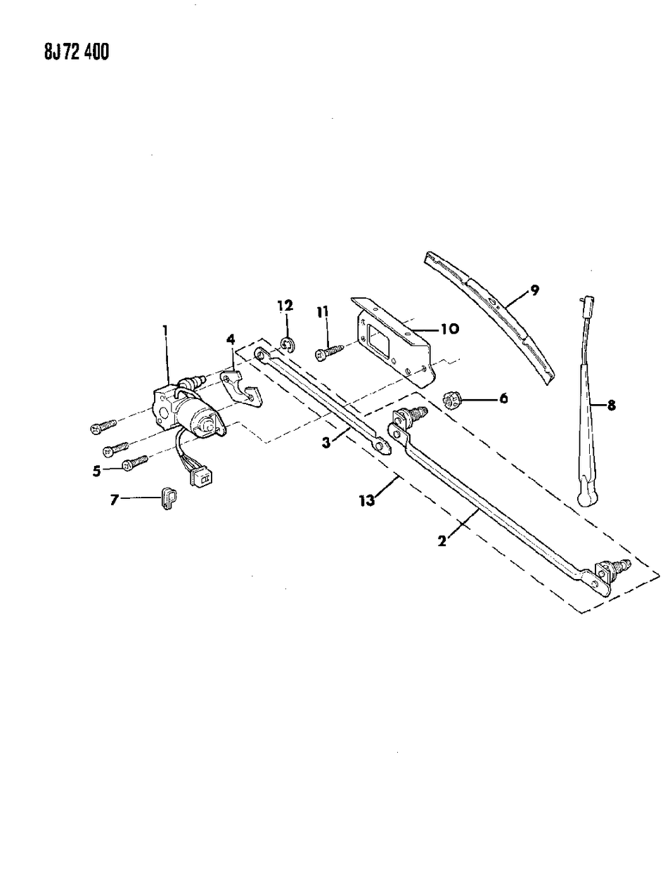Mopar 4494573 Wiper Transmission
