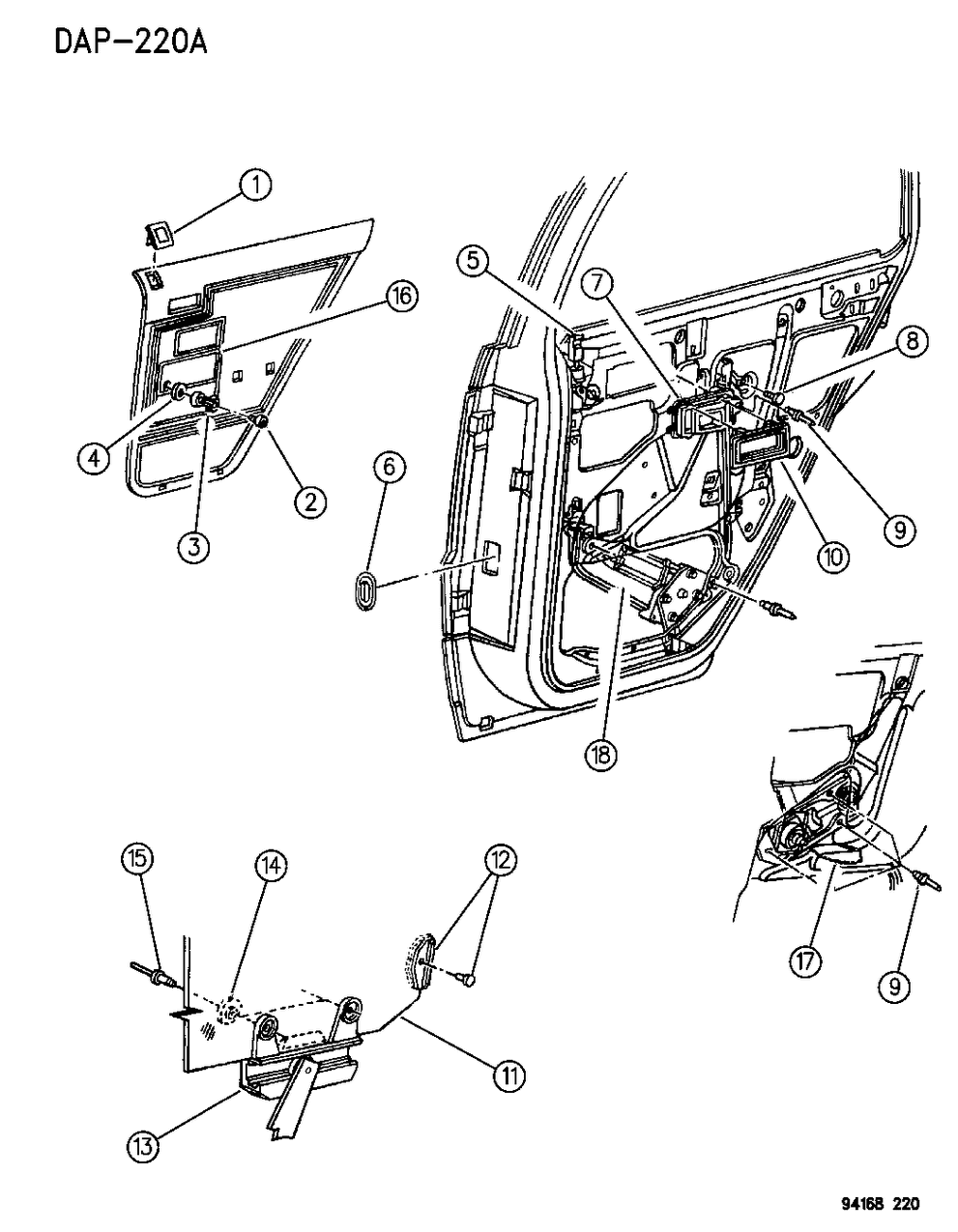 Mopar 4336997 Lift Channel