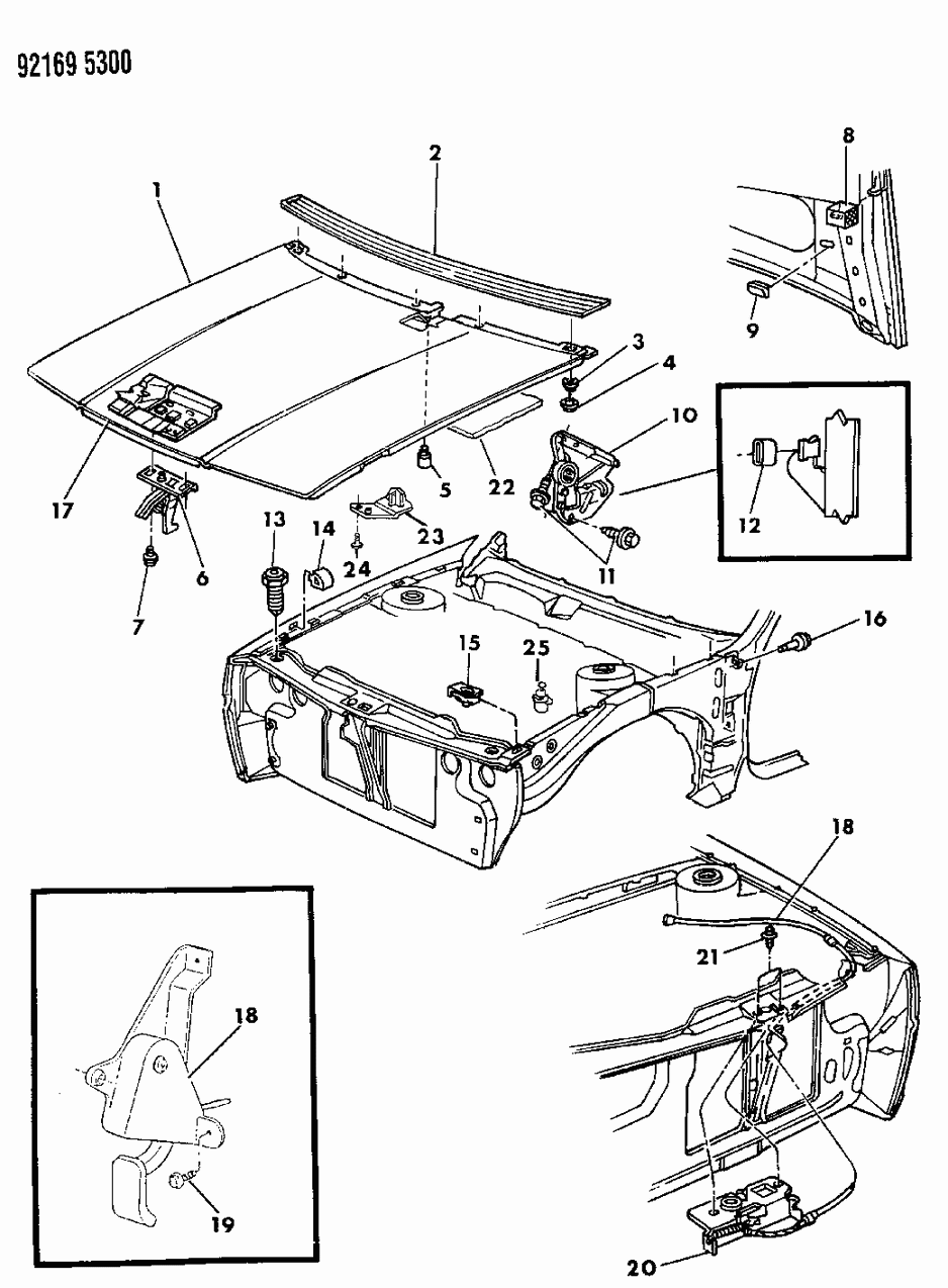 Mopar 4655203 Hinge