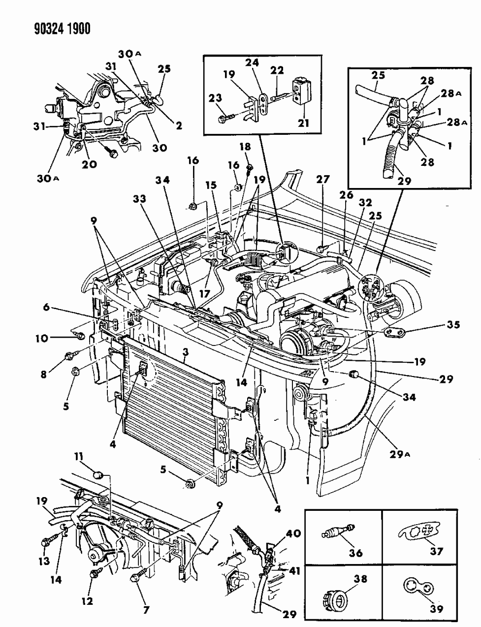 Mopar 56005915 A/C Hoses
