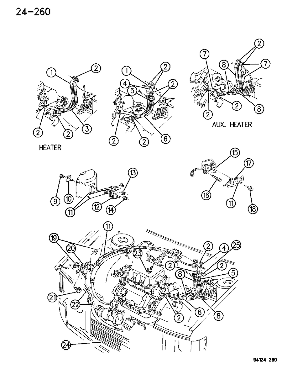 Mopar 4677501 A/C Hoses