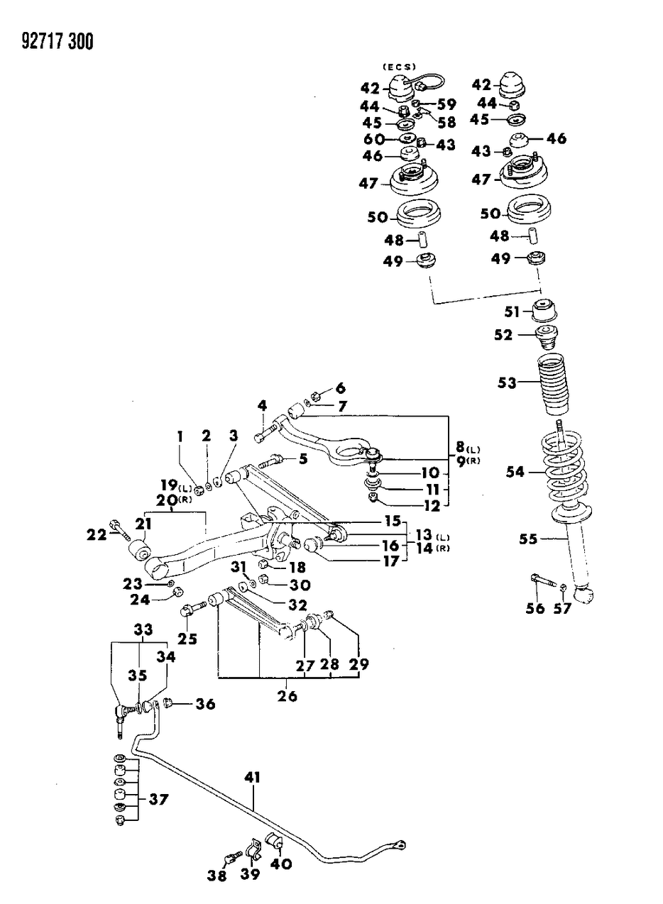 Mopar MB515165 Link Bushing