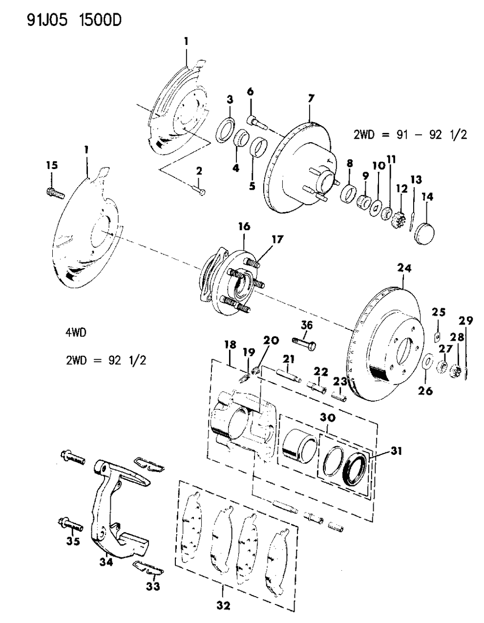 Mopar 83504655 Pin, Caliper, Front