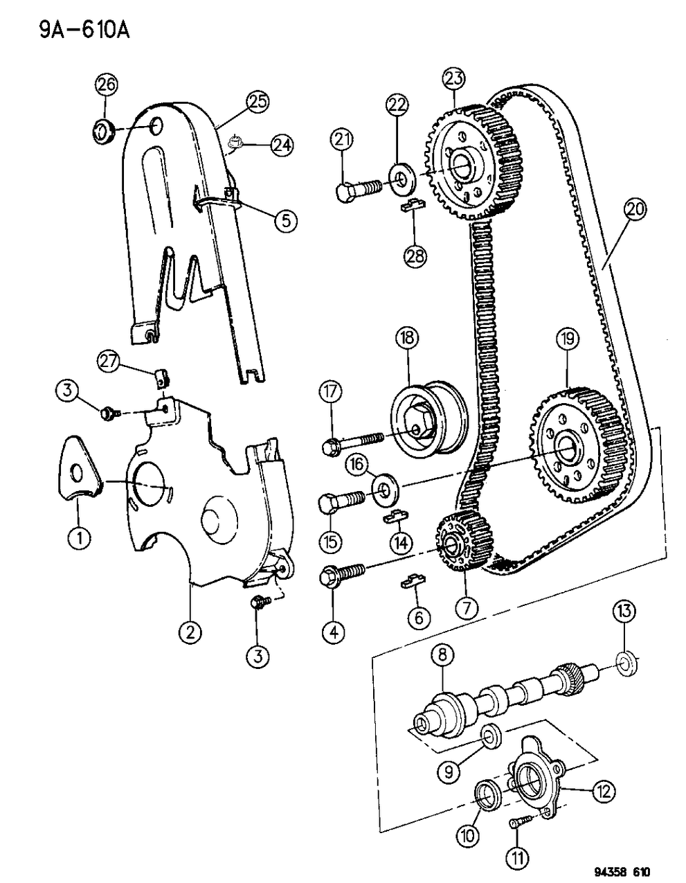 Mopar 4105217 Intermediate Bearing