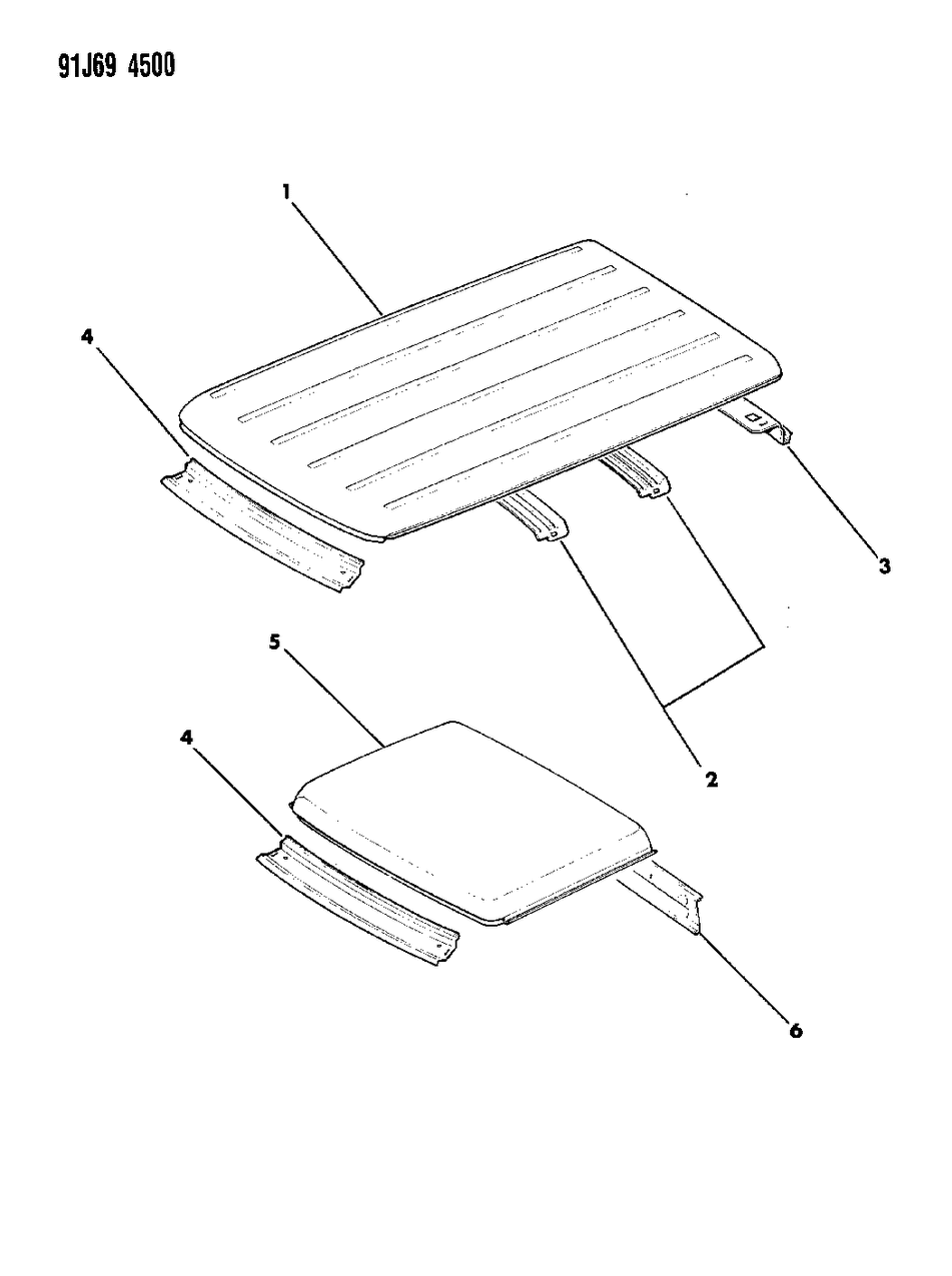 Mopar 57002012 Rear Header