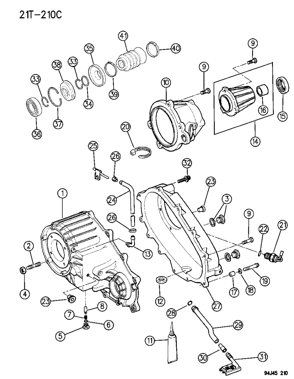 Mopar 83503525 Switch, Transfer Case Indicator