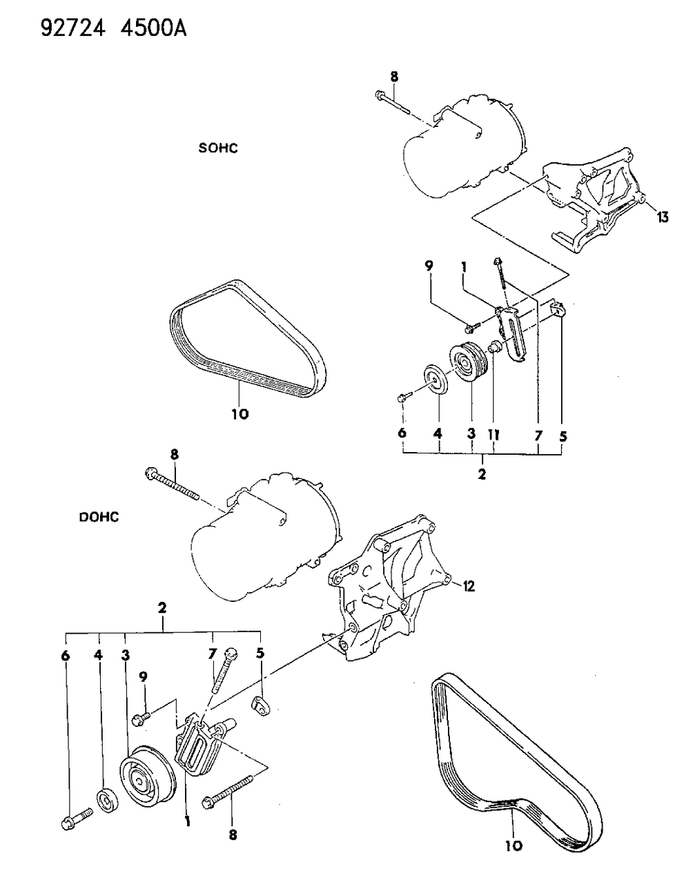 Mopar MB609655 Pulley Assembly